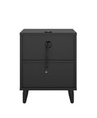 Ivan Nightstand with Built-In Outlets (Set of 2)