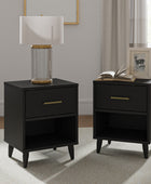 Ivan Nightstand with Built-In Outlets (Set of 2)