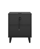 Ivan Nightstand with Built-In Outlets (Set of 2)