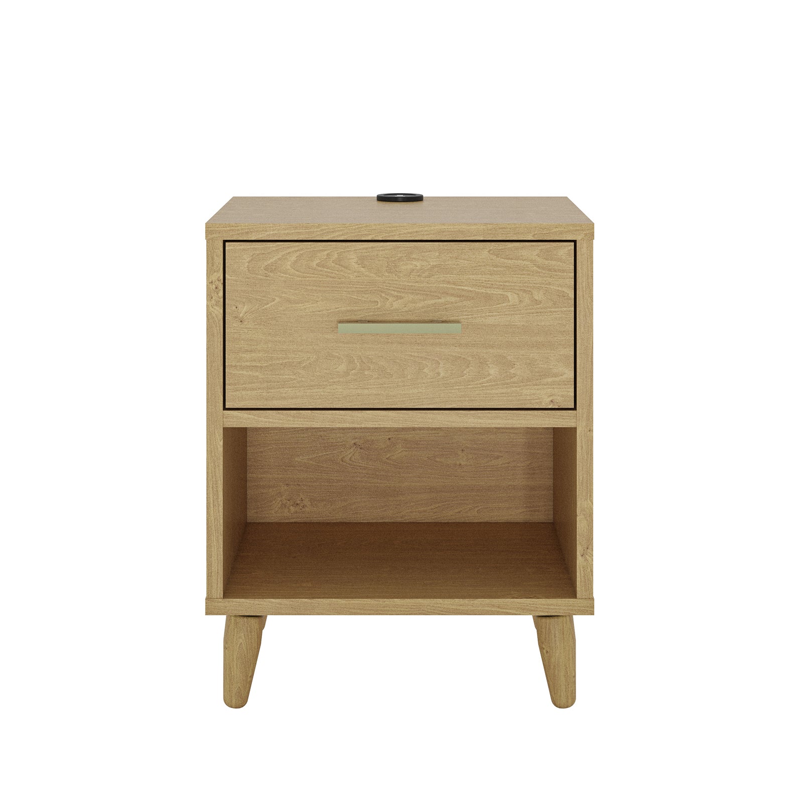 Ivan Nightstand with Built-In Outlets (Set of 2)