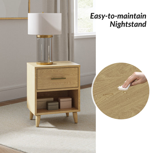 Ivan Nightstand with Built-In Outlets (Set of 2)