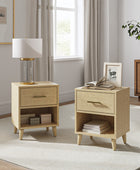 Ivan Nightstand with Built-In Outlets (Set of 2)