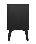 Jacinto Modern Nightstand with Two USB Ports on the Back