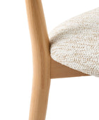 Sabina Modern Dining Chair with Wooden Legs & Metal Armrests ,Set of 2