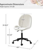 Isabel 360-Degree Swivel Office Chair