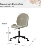 Isabel 360-Degree Swivel Office Chair