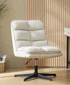 Simon Armless Office Chair with Thick cushion