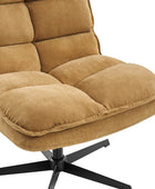 Simon Armless Office Chair with Thick cushion