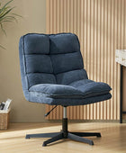 Simon Armless Office Chair with Thick cushion