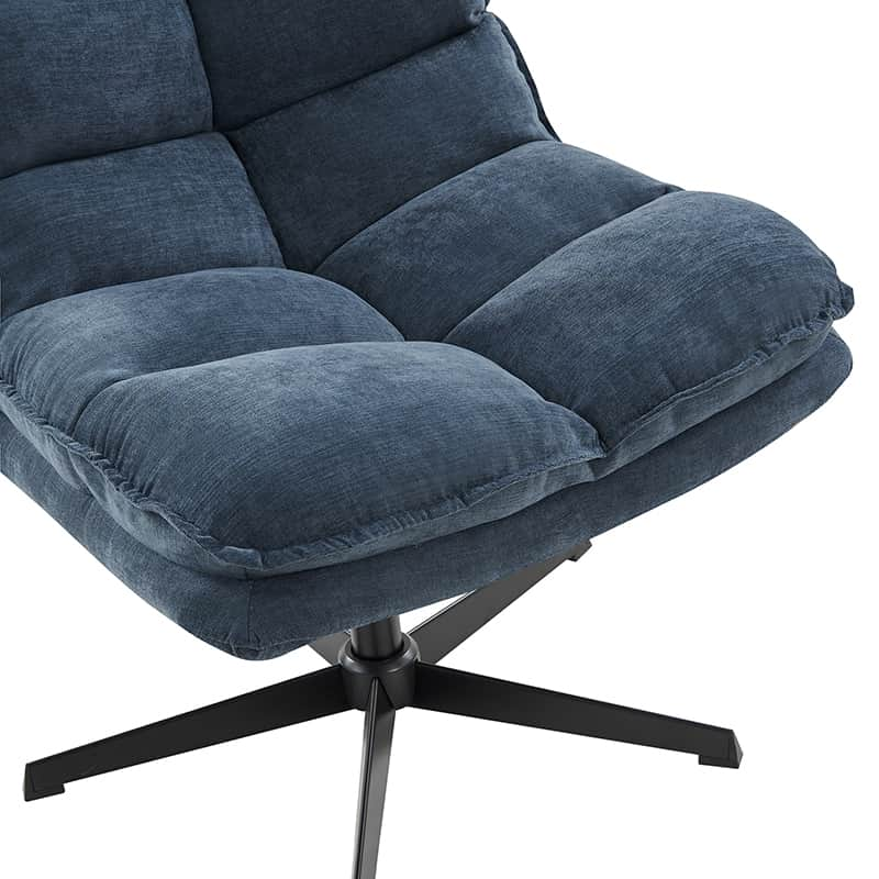 Simon Armless Office Chair with Thick cushion