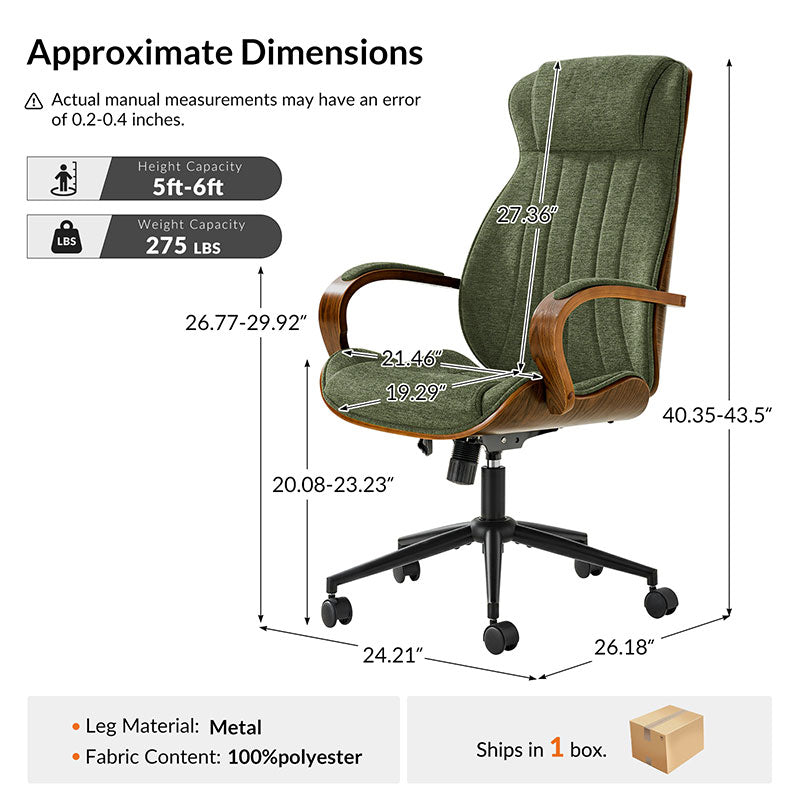 Amparo Executive Ergonomic Office Chair