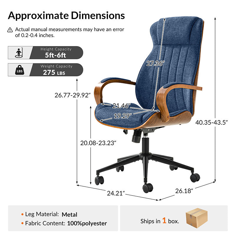 Amparo Executive Ergonomic Office Chair