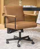 Aurora Solid Wood Armrests Office Chair