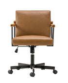 Aurora Solid Wood Armrests Office Chair