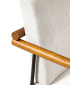 Aurora Solid Wood Armrests Office Chair