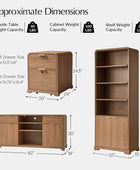 Baggio 5-Piece  Modern Adjustable Office Sets