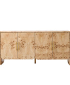 Contemporary Burl Veneer Cabinet for Stylish Living
