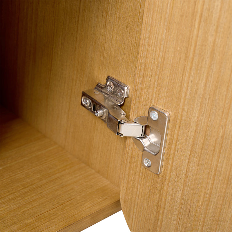 Contemporary Burl Veneer Cabinet for Stylish Living