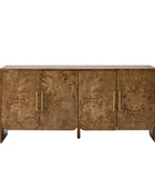 Contemporary Burl Veneer Cabinet for Stylish Living