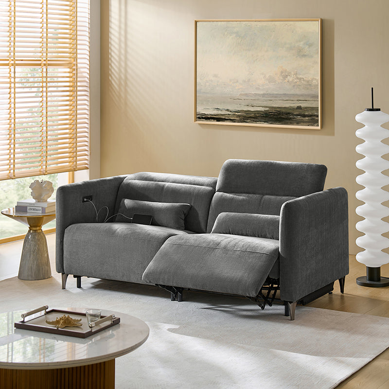 Benito Modern Power Reclining Sofa with Power Headrest