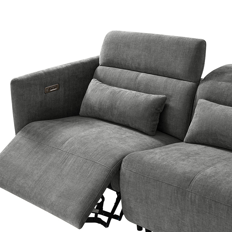 Benito Modern Power Reclining Sofa with Power Headrest