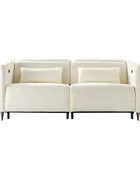 Benito Modern Power Reclining Sofa with Power Headrest