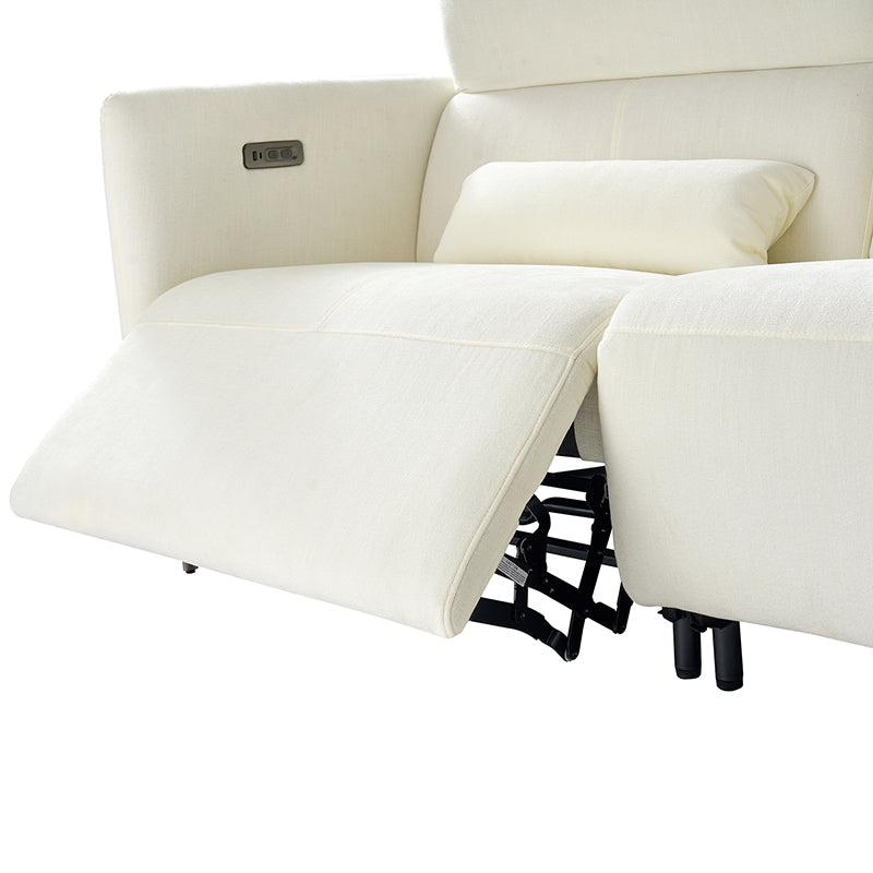 Benito Modern Power Reclining Sofa with Power Headrest