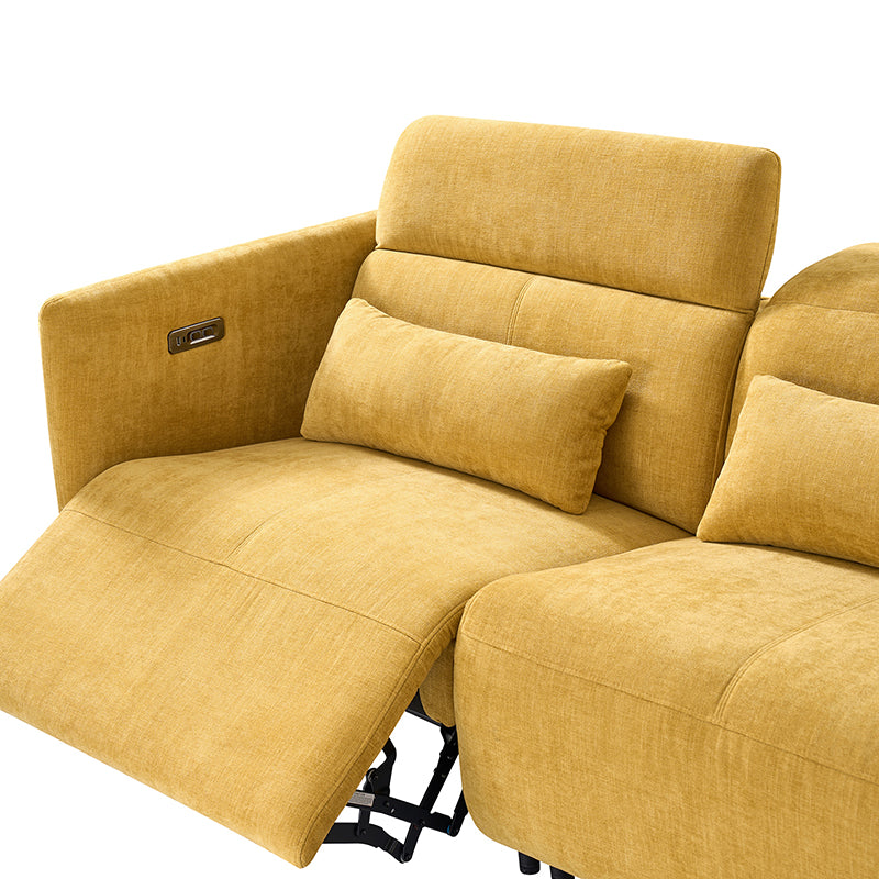 Benito Modern Power Reclining Sofa with Power Headrest