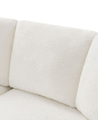 Aeris Modern Curved Sectional Couch Living Room Collection