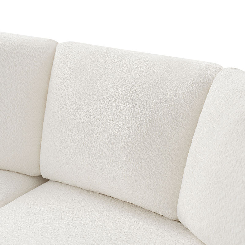 Aeris Modern Curved Sectional Couch Living Room Collection