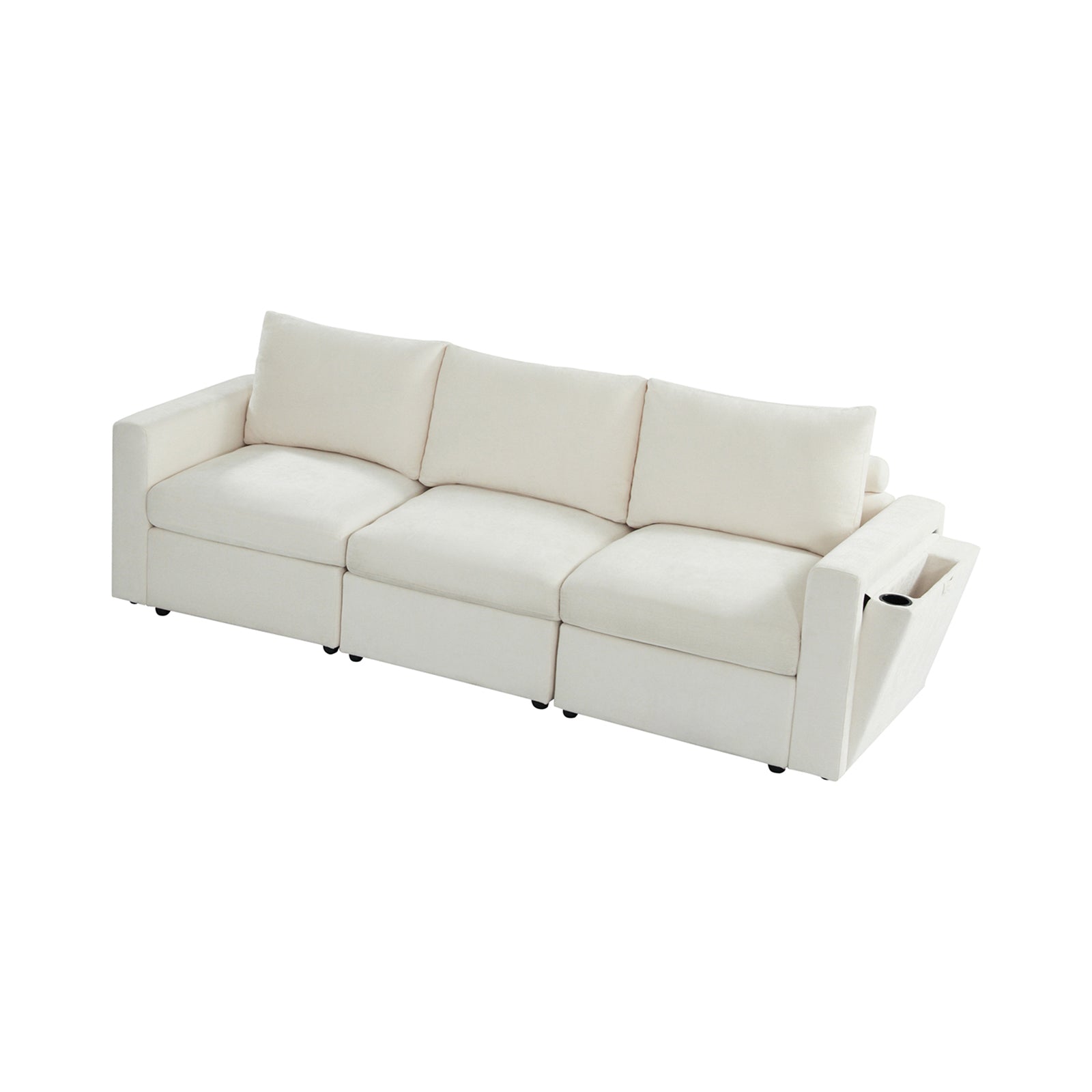 Martin Versatile Modular Comfortable Sectional Sofa with Hidden Storage