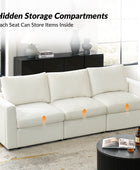 Martin Versatile Modular Comfortable Sectional Sofa with Hidden Storage