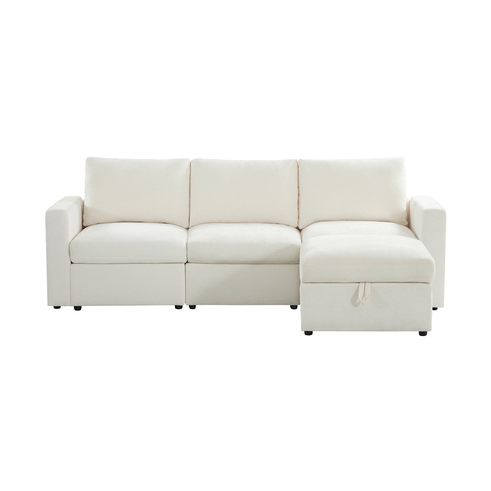 Martin Versatile Modular Comfortable Sectional Sofa with Hidden Storage