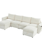 Martin Versatile Modular Comfortable Sectional Sofa with Hidden Storage