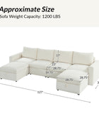 Martin Versatile Modular Comfortable Sectional Sofa with Hidden Storage