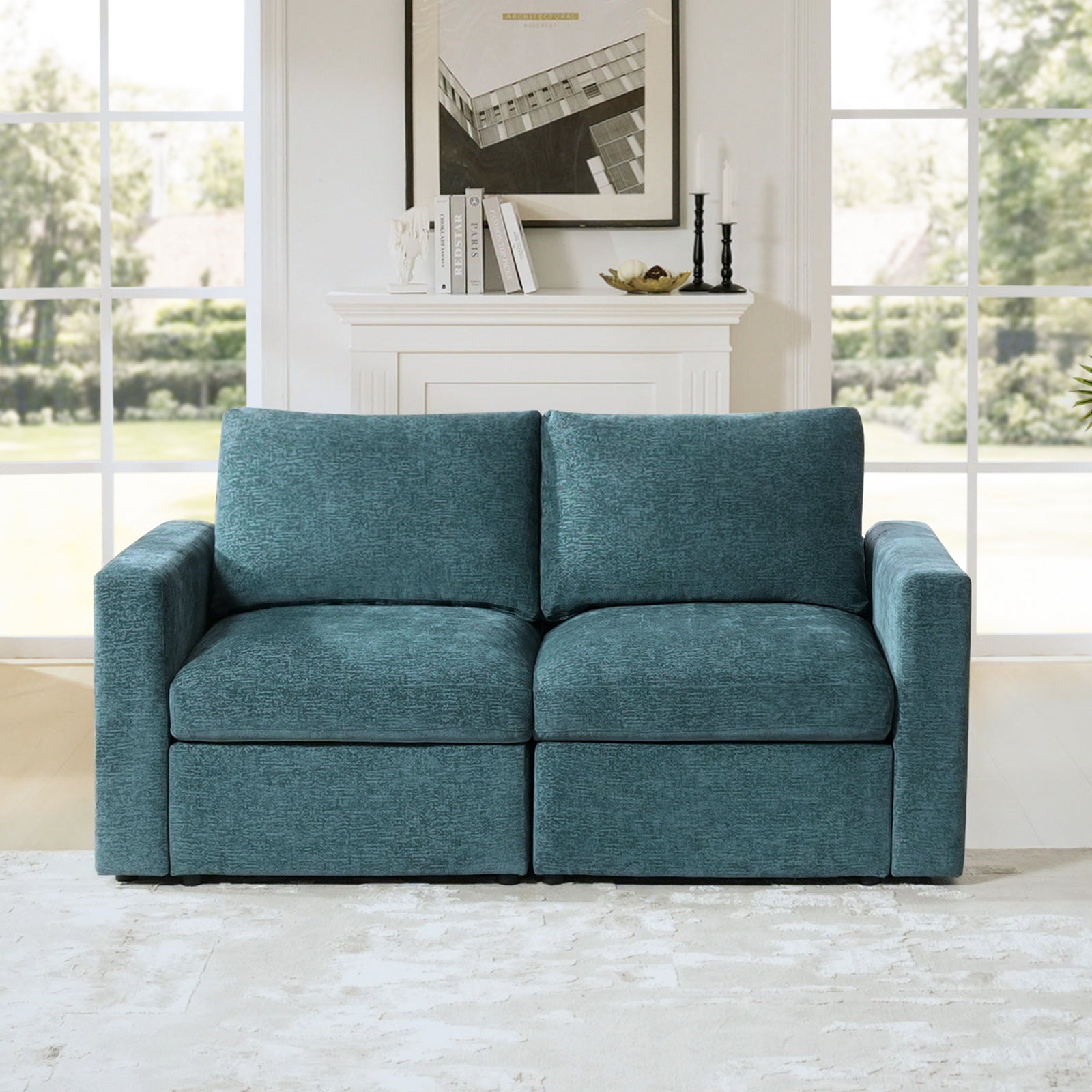 Martin Versatile Modular Comfortable Sectional Sofa with Hidden Storage