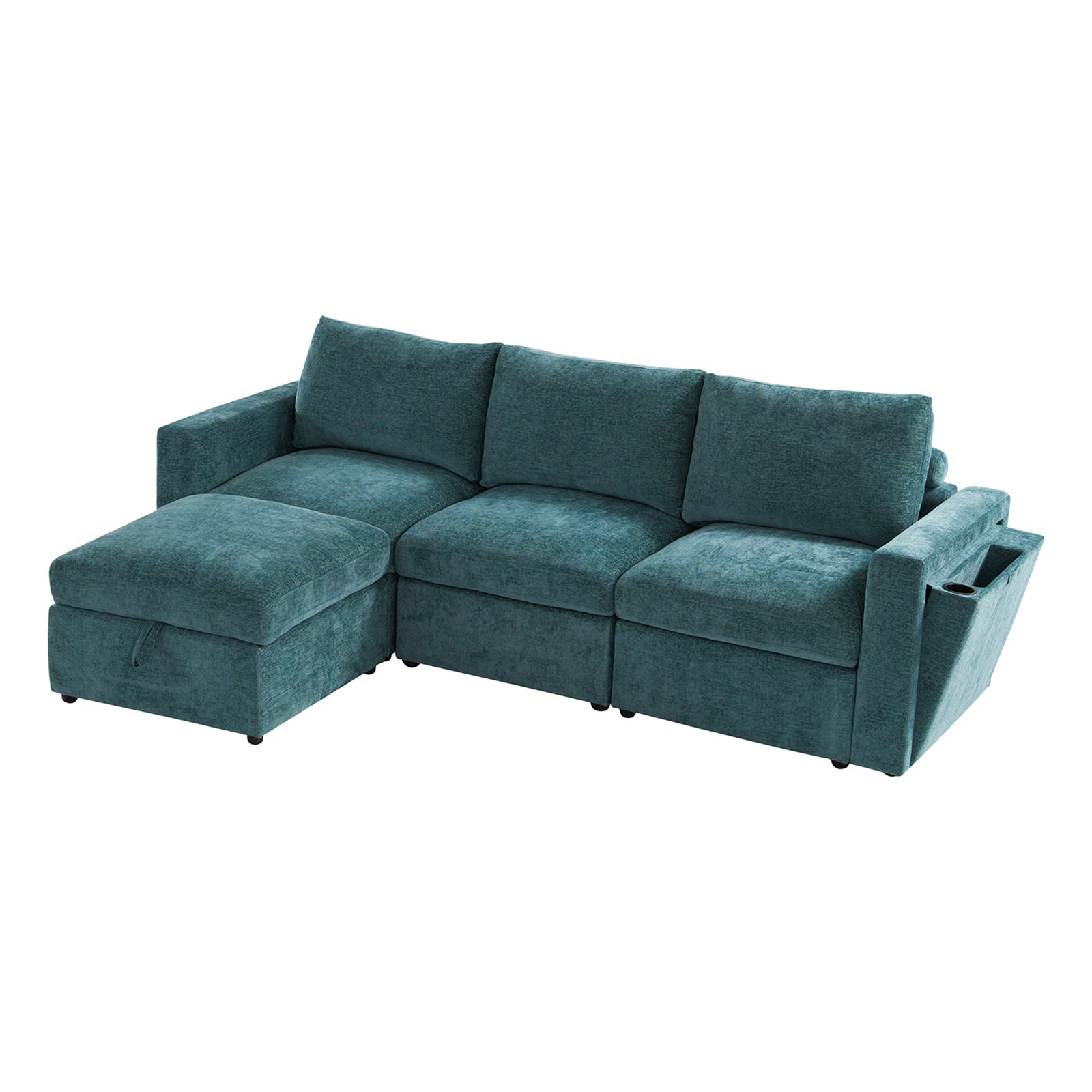 Martin Versatile Modular Comfortable Sectional Sofa with Hidden Storage