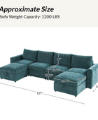 Martin Versatile Modular Comfortable Sectional Sofa with Hidden Storage