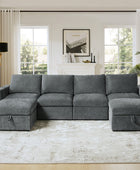 Martin Versatile Modular Comfortable Sectional Sofa with Hidden Storage