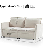 Victoria Oversized Soft Sectional Sofa with Storage