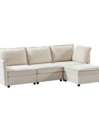 Victoria Oversized Soft Sectional Sofa with Storage