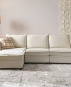 Victoria Oversized Soft Sectional Sofa with Storage