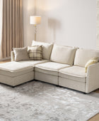 Victoria Oversized Soft Sectional Sofa with Storage