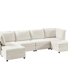 Victoria Oversized Soft Sectional Sofa with Storage