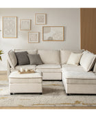 Victoria Oversized Soft Sectional Sofa with Storage