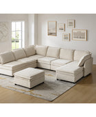 Victoria 8-Seater Soft Sectional Sofa with Storage