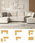 Victoria 8-Seater Soft Sectional Sofa with Storage