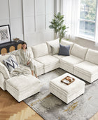 Victoria Oversized Soft Sectional Sofa with Storage