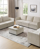 Victoria Oversized Soft Sectional Sofa with Storage