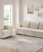 Victoria Oversized Soft Sectional Sofa with Storage